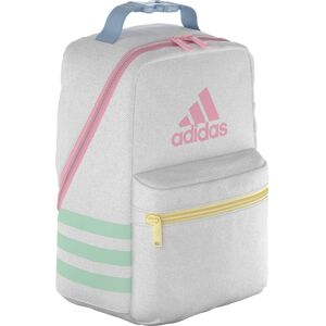 adidas Santiago Lunch Bag Insulated School Food Container Box Twill White/Clea adidas Santiago Lunch Bag Insulated School Food Container Box Twill White/Clea