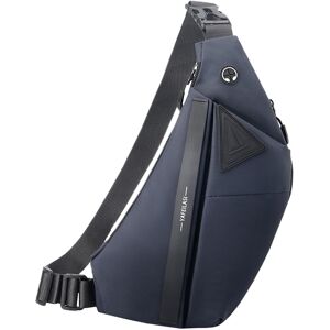 Unbranded (right shoulder, Blue) Shoulder Sling Bag, Waterproof Casual Daypack, Bag, Multi Unbranded (right shoulder, Blue) Shoulder Sling Bag, Waterproof Casual Daypack, Bag, Multi