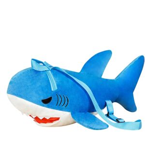 Unbranded (Blue) Shark Stuffed Animal - Cartoon Unique Shark Backpack Students Aesthetic Unbranded (Blue) Shark Stuffed Animal - Cartoon Unique Shark Backpack Students Aesthetic