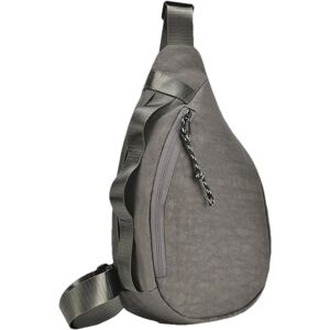 Unbranded (Grey) Men Chest Bag Large Capacity Man Purse with Adjustable Straps - Running Unbranded (Grey) Men Chest Bag Large Capacity Man Purse with Adjustable Straps - Running