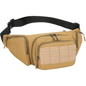 Unbranded (Khaki) Hip Bag for Men Portable Fanny Pack Hip Belt Multifunctional Fly Fis Unbranded (Khaki) Hip Bag for Men Portable Fanny Pack Hip Belt Multifunctional Fly Fis