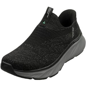 (7) Skechers Slip-ins Edgeride Mens Slip On Trainers in Black Charcoal (7) Skechers Slip-ins Edgeride Mens Slip On Trainers in Black Charcoal