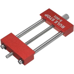 GreenZech Aluminum Alloy Woodworking Rule Stop, 0-60mm Clamp Range, 95mm Length, Durable & GreenZech Aluminum Alloy Woodworking Rule Stop, 0-60mm Clamp Range, 95mm Length, Durable &