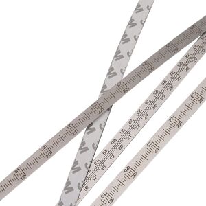 GreenZech (1m) Stainless Steel Laser-Etched Ruler with Adhesive Backing, Dual Measurement, GreenZech (1m) Stainless Steel Laser-Etched Ruler with Adhesive Backing, Dual Measurement,