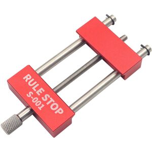 GreenZech (B) Aluminum Alloy Ruler with Position Limitator, Easy to Read, Durable, 300mm/6 GreenZech (B) Aluminum Alloy Ruler with Position Limitator, Easy to Read, Durable, 300mm/6