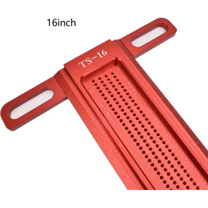 GreenZech (16 inch) Aluminum Alloy T-Square Marking Ruler - 16"/20" for Accurate Scribing GreenZech (16 inch) Aluminum Alloy T-Square Marking Ruler - 16"/20" for Accurate Scribing