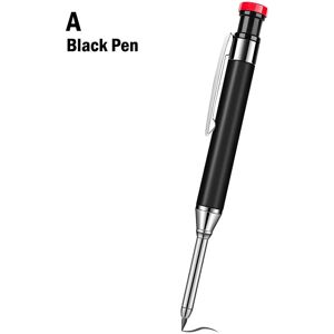 GreenZech (#01) Metal Carpenter Pencil with Built-in Sharpener, Deep-Hole Tip, Marks on Va GreenZech (#01) Metal Carpenter Pencil with Built-in Sharpener, Deep-Hole Tip, Marks on Va
