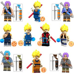 Bonxaif (10PCS Anime Dragon Ball) Anime Dragon Ball Collect Children's Toys Mini Figure Bonxaif (10PCS Anime Dragon Ball) Anime Dragon Ball Collect Children's Toys Mini Figure