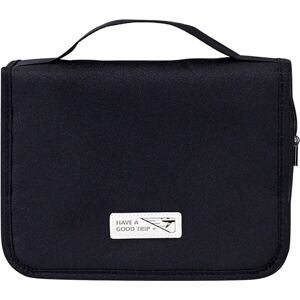 Unbranded (Black) Travel Size Toiletries Bag - Travel Cosmetic Bag with Hook Packing Org Unbranded (Black) Travel Size Toiletries Bag - Travel Cosmetic Bag with Hook Packing Org