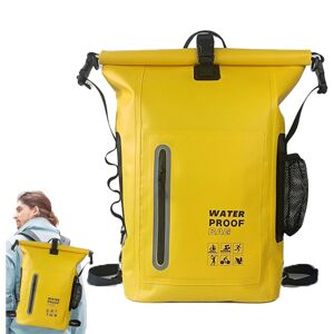 Unbranded (Yellow) Dry Storage Bag Backpack - Large Capacity Backpack - Travel Bag Marine Unbranded (Yellow) Dry Storage Bag Backpack - Large Capacity Backpack - Travel Bag Marine
