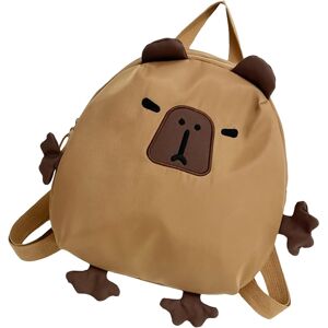 Unbranded (Small) Capybara Bag - Cute Cartoon Animal Travel Bag Multifunction Bookbag Ca Unbranded (Small) Capybara Bag - Cute Cartoon Animal Travel Bag Multifunction Bookbag Ca