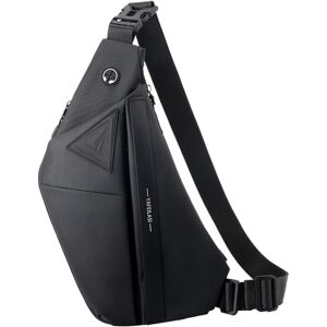 Unbranded (right shoulder, Black) Shoulder Sling Bag, Waterproof Casual Daypack, Bag, Mult Unbranded (right shoulder, Black) Shoulder Sling Bag, Waterproof Casual Daypack, Bag, Mult