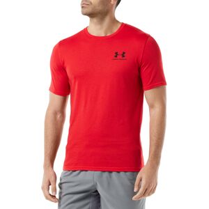 Under Armour Men's UA Sportstyle Left Chest Short Sleeve Shirt XXLT Red Under Armour Men's UA Sportstyle Left Chest Short Sleeve Shirt XXLT Red