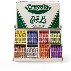 Crayola Jumbo Crayons Classpack 200 Count Toddler Crayons Bulk School Supplie Crayola Jumbo Crayons Classpack 200 Count Toddler Crayons Bulk School Supplie