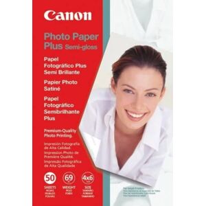 Canon Photo Paper Plus Semi-Gloss 4 x 6 Inches 50 Sheets (1686B014) Canon Photo Paper Plus Semi-Gloss 4 x 6 Inches 50 Sheets (1686B014)