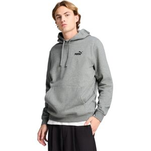 Puma Men's Essentials Small Logo Fleece Hoodie Medium Gray HeatherSS25 Puma Men's Essentials Small Logo Fleece Hoodie Medium Gray HeatherSS25