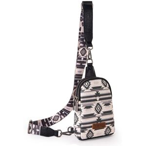 Wrangler Aztec Crossbody Sling Bags for Women Cross Body Purse with Detachable S Wrangler Aztec Crossbody Sling Bags for Women Cross Body Purse with Detachable S