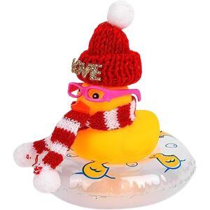 Unbranded (Type G) Christmas Rubber Ducks Toys Cute Duck With Scarf Novelty Squeeze ,Squ Unbranded (Type G) Christmas Rubber Ducks Toys Cute Duck With Scarf Novelty Squeeze ,Squ
