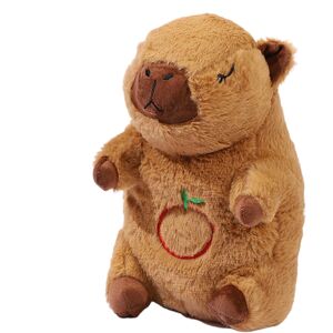 Unbranded (Brown) Capybara Breathing Stuffed Animal - Snuggle Capybara Calming Sleeping So Unbranded (Brown) Capybara Breathing Stuffed Animal - Snuggle Capybara Calming Sleeping So