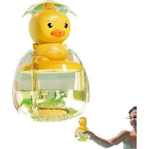 Unbranded (Yellow Duck) Bathtub Sprinkler Toy,Clear Animal Egg Bathtub Toys Interactive Unbranded (Yellow Duck) Bathtub Sprinkler Toy,Clear Animal Egg Bathtub Toys Interactive