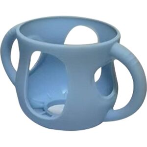 Unbranded (B, White) Glass Baby Bottle Sleeve - Feeding Bottle Holder with Handles Anti- Unbranded (B, White) Glass Baby Bottle Sleeve - Feeding Bottle Holder with Handles Anti-