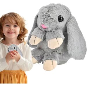 Unbranded (Gray) Stuffed Bunny Rabbit - Light Up Interactive Electronic Rabbit Education Unbranded (Gray) Stuffed Bunny Rabbit - Light Up Interactive Electronic Rabbit Education