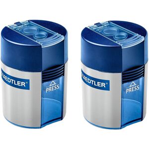 Staedtler Double-hole Tub Pencil Sharpener No Packing (2 Pack) Staedtler Double-hole Tub Pencil Sharpener No Packing (2 Pack)