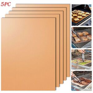 Unbranded (5pc) Heat 5pc Resistant Bbq Grill Mat Bakeware Portable Easy Clean Grill Tool P Unbranded (5pc) Heat 5pc Resistant Bbq Grill Mat Bakeware Portable Easy Clean Grill Tool P