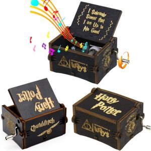 Unbranded Potter Black Harry Music Box Engraved Wooden Music Box Interesting Xmas Toy Gift Unbranded Potter Black Harry Music Box Engraved Wooden Music Box Interesting Xmas Toy Gift