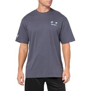 Puma Men's BMW M Motorsport Essentials Logo T-Shirt Galactic Gray Puma Men's BMW M Motorsport Essentials Logo T-Shirt Galactic Gray