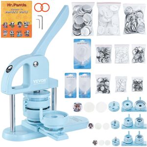 VEVOR Button Maker 1/1.25/2.28 inch(25/32/58mm) 3-in-1 Pin Maker 300pcs Button VEVOR Button Maker 1/1.25/2.28 inch(25/32/58mm) 3-in-1 Pin Maker 300pcs Button
