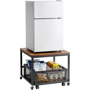 VEVOR Mini Fridge Stand with Storage 198 lbs Mini Fridge Table with Movable Sto VEVOR Mini Fridge Stand with Storage 198 lbs Mini Fridge Table with Movable Sto