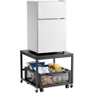 VEVOR Mini Fridge Stand with Storage 198 lbs Mini Fridge Table with Movable Sto VEVOR Mini Fridge Stand with Storage 198 lbs Mini Fridge Table with Movable Sto