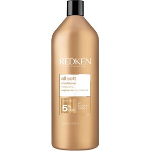 Redken All Soft conditioner For Dry Brittle Hair Moisturizes & Provides Inten Redken All Soft conditioner For Dry Brittle Hair Moisturizes & Provides Inten