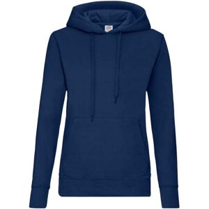 (M, Navy) Fruit of the Loom Classic Lady Fit Hooded Sweatshirt (M, Navy) Fruit of the Loom Classic Lady Fit Hooded Sweatshirt