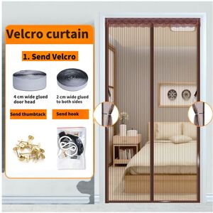 Unbranded (Coffee colored stripes, 70x210cm) Magnetic mosquito net door, insect repellent Unbranded (Coffee colored stripes, 70x210cm) Magnetic mosquito net door, insect repellent