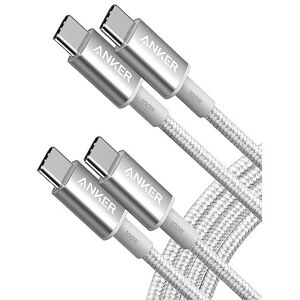Anker 333 USB C to USB C Charger Cable (6ft 100W, 2-Pack), USB 2.0 Type C Chargi Anker 333 USB C to USB C Charger Cable (6ft 100W, 2-Pack), USB 2.0 Type C Chargi