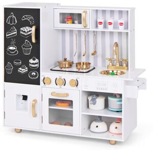 Casart Pretend Play Kitchen Wooden Toy Set for Kids Kitchen Accessory Playset Casart Pretend Play Kitchen Wooden Toy Set for Kids Kitchen Accessory Playset