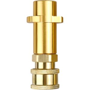 Unbranded (Alloy Copper) Pressure Washer Connector - 1/4 Quick Connect Fittings - Connecto Unbranded (Alloy Copper) Pressure Washer Connector - 1/4 Quick Connect Fittings - Connecto