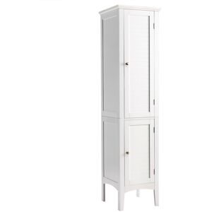 Costway 5-Tier Bathroom High Cabinet Tall Narrow Storage Cabinet Organizer Costway 5-Tier Bathroom High Cabinet Tall Narrow Storage Cabinet Organizer
