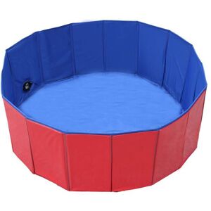 Unbranded (Red, 160×30cm/62.99*11.81in) Super Folding Large Pet Swimming Pool Outdoor Dog Unbranded (Red, 160×30cm/62.99*11.81in) Super Folding Large Pet Swimming Pool Outdoor Dog