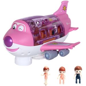 Unbranded (Pink) Children Electric Stunt Airliner Toy With Light And Music Effects Degree Unbranded (Pink) Children Electric Stunt Airliner Toy With Light And Music Effects Degree
