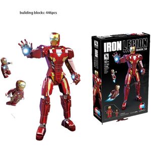 Unbranded (Iron Man) Iron Patriot Building Block Toy Assembly Model Education Gifts Boy Unbranded (Iron Man) Iron Patriot Building Block Toy Assembly Model Education Gifts Boy