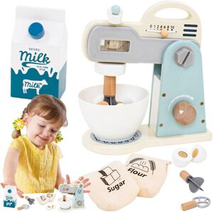 Unbranded Kids Mixer,Pretend Play Mixer - Wooden Pretend Play Kitchen Toys Baking Set Acce Unbranded Kids Mixer,Pretend Play Mixer - Wooden Pretend Play Kitchen Toys Baking Set Acce