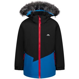 (11-12 Years, Black) Trespass Boys Waterproof Jacket Coat Deen (11-12 Years, Black) Trespass Boys Waterproof Jacket Coat Deen