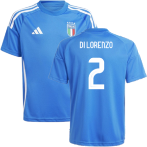 Puma (MB) 2024-2025 Italy Home Fan Jersey (Kids) (DI LORENZO 2) Puma (MB) 2024-2025 Italy Home Fan Jersey (Kids) (DI LORENZO 2)