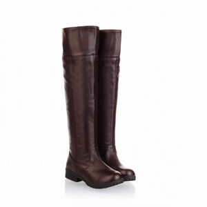 Unbranded (Brown, EU43) Attack On Titan Cosplay Shoes Women Men Boots Flat Knee High Stret Unbranded (Brown, EU43) Attack On Titan Cosplay Shoes Women Men Boots Flat Knee High Stret