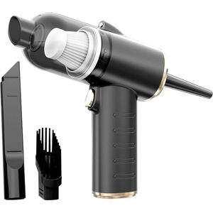 Unbranded (Black) Portable Car Vacuum Rechargeable Automobile Vacuum Cordless Vacuum C Unbranded (Black) Portable Car Vacuum Rechargeable Automobile Vacuum Cordless Vacuum C