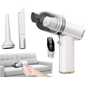 Unbranded (White) Portable Car Vacuum Rechargeable Automobile Vacuum Cordless Vacuum C Unbranded (White) Portable Car Vacuum Rechargeable Automobile Vacuum Cordless Vacuum C