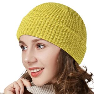 Unbranded (L, Yellow) Reflective Beanie - Winter Warm Reflective Running Beanie,Winter War Unbranded (L, Yellow) Reflective Beanie - Winter Warm Reflective Running Beanie,Winter War
